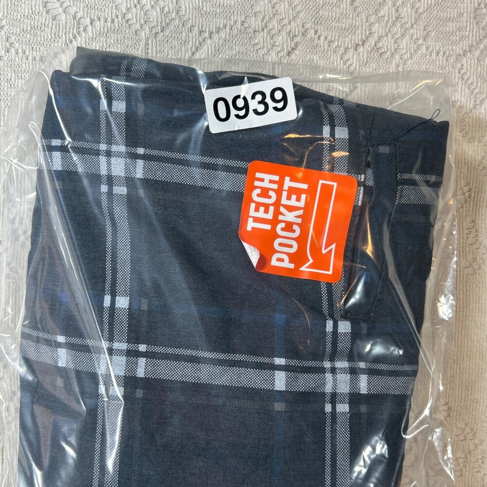 Urban Pipeline Men's Chino Shorts Size 30 Grey Plaid Max Flex Shorts Golf Flat - Picture 16 of 16